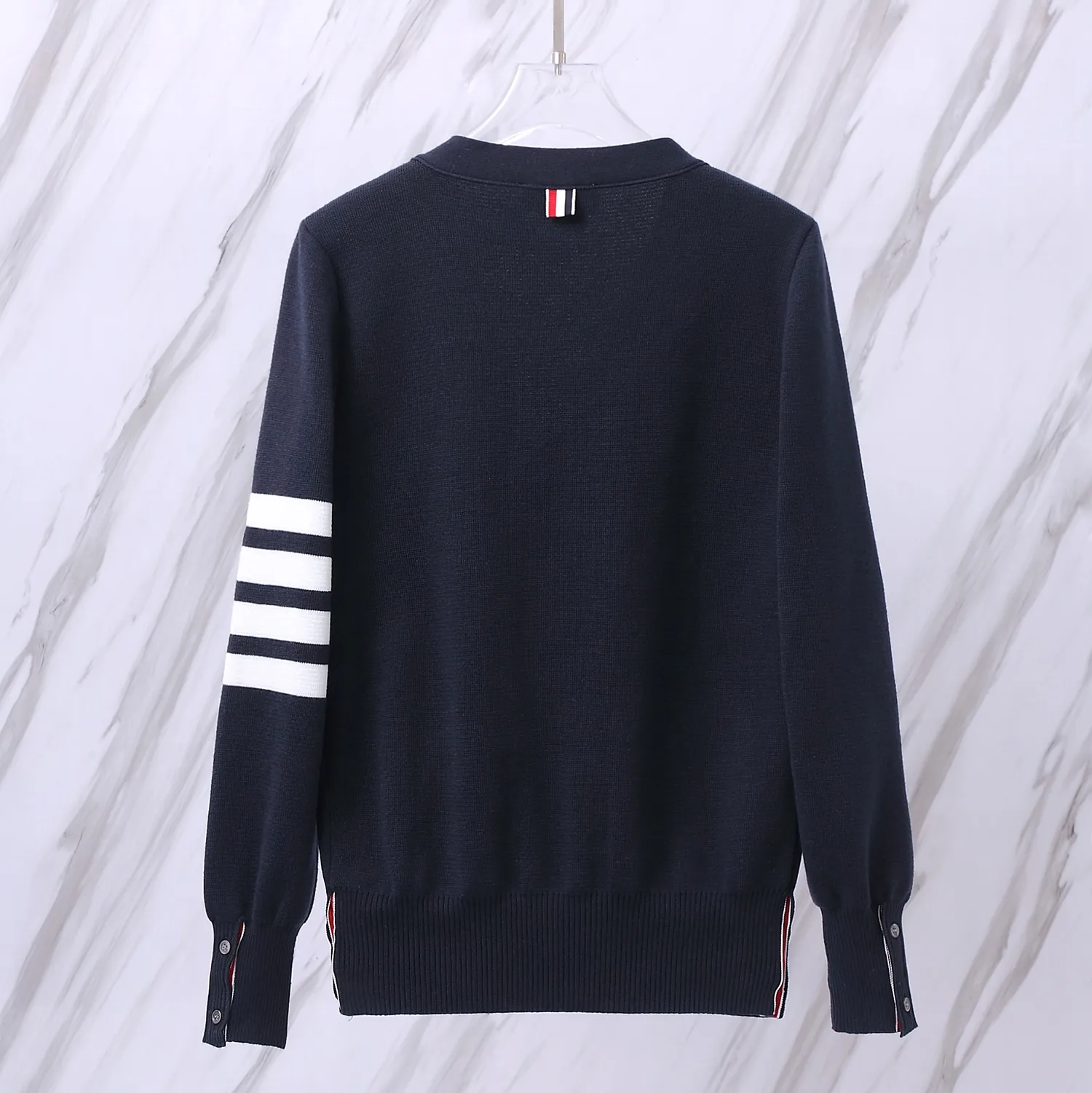 ：M 04 （TBClassic ） THOM BROWNE .TBClassic Breathable Same Style ：White/Navy Blue /Gray/ Blue Size：1/2/3/4